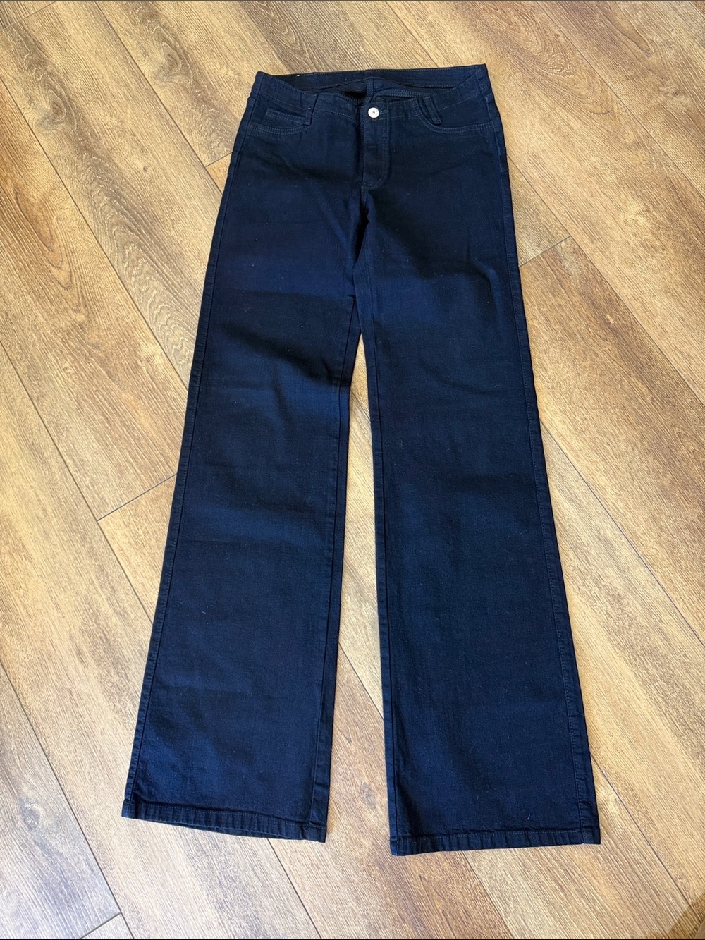 BLENS JEANS Women's Black Wide-Leg Jeans Size 32 (M)